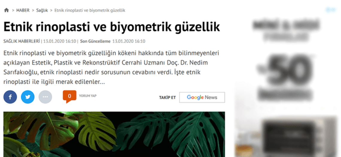 etnik rinoplasti